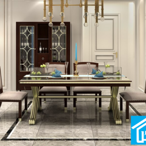 طاولة طعام موردن 6 كراسى - نيش