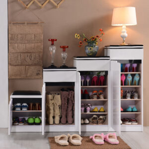 جزامة تخزين احذية - ابيض